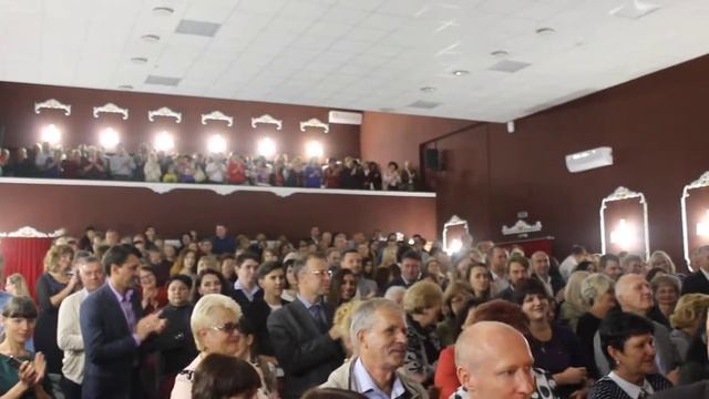 И.Волков, после спектакля, Балашов.