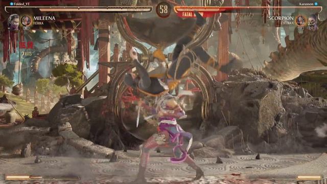 Cuddlzzz - Mileena VS Scorpion 1995 Skin [Mortal Kombat 1 ]