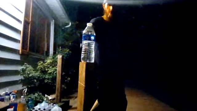 Butcher Knife Bottle Test