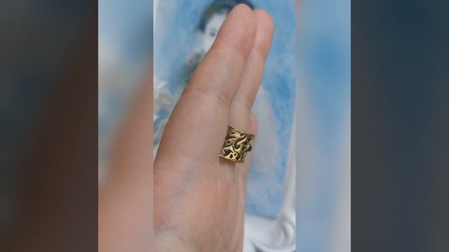 Citrinas, žiedas, Dydis 20