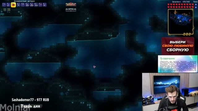 ЗАКВИЕЛЬ ИГРАЕТ В ТЕРРАРИЮ С МОДОМ КАЛАМИТИ #3 БОЛЬШЕ БОССОВ!