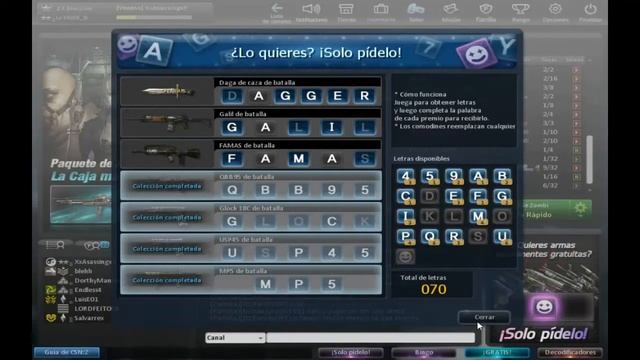 Glock 18c De Batalla  ( OP ) - Galil De Batalla ( OP ) - Counter Strike Nexon Zombies