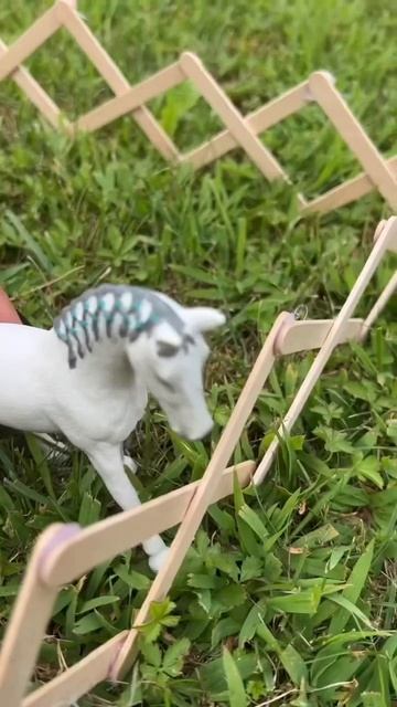A Wild Horse Fell In Love With A Farm Horse #horses #schleich #story #love #lovestory