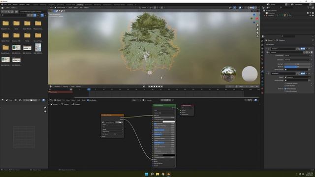 Blender To Unreal Engine Alembic Tree Animation - Sapling Tree-gen Add-on