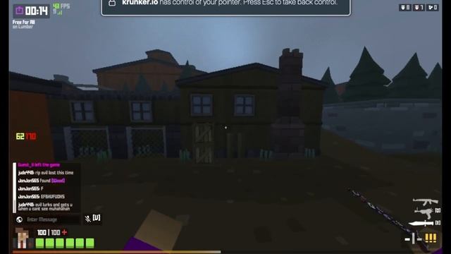 I Became The Grim Reeper In Krunker.io?!? (Halloween Trolling Special)