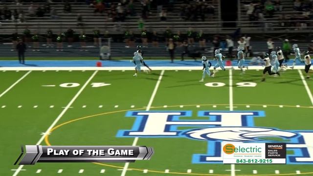 BRIDGE BOWL | Jaylin Linder: Pass TD/2Pt Conversion | Football Play Of The Game | 9-28-2022 | WHHIT