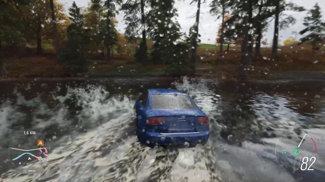 Audi RS 4 2006 - Forza Horizon 4 | Keyboard Gameplay 4k