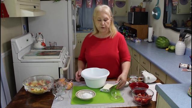 Summer Corn Salad & Mixed Berry Mini Trifles