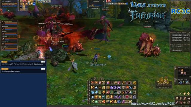 🔴 RC3C LiVE - Lineage2 리니지2 - Naia - NCWEST