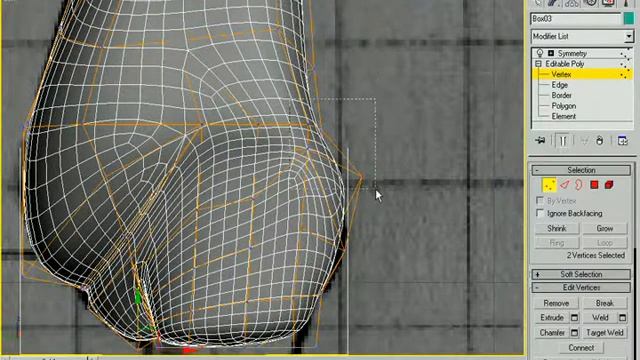 3Ds Max 39: Modelling Alien Character Hips And Legs