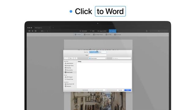 How to convert PDF to Word on Mac