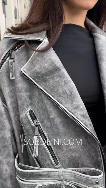 Винтажная куртка косуха оверсайз! Цена 250$, размеры XS-XXL #sobolini #fashion #leather #куртка