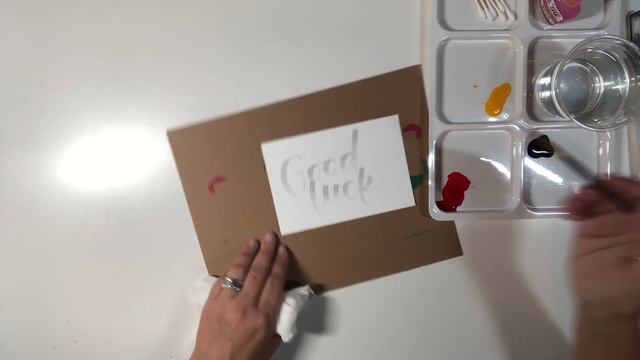Brea Reese - How To Blend Colors In Watercolor Lettering - Artist Missy Boris