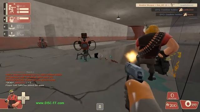 Team Fortress 2 - Engineer Gameplay In Idle Server