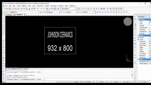 CADPower Tutorials: Interactively Edit The X Y Scale Factors Of A Block Using CADPower | Rakesh Rao