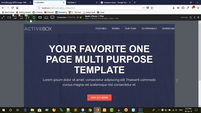 PSD To HTML/CSS Conversion (Part-12)