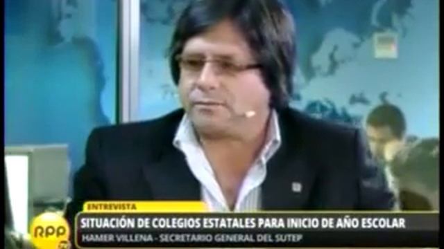 RPP TV - Entrevista Hamer Villena