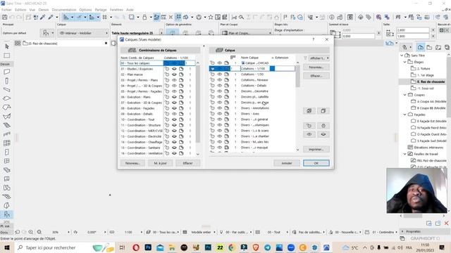 ArchiCAD Tutorial  : Gestion De Calque