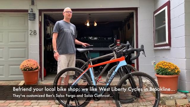 Make Movement Comfortable...Don't Be Afraid To Hack Your Bike