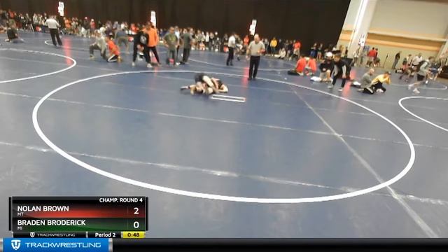 113 Lbs Champ. Round 4 - Braden Broderick, MI Vs Nolan Brown, MT D7fd