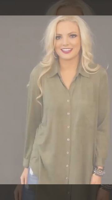 Not My Boyfriend Faux Suede Top In Olive