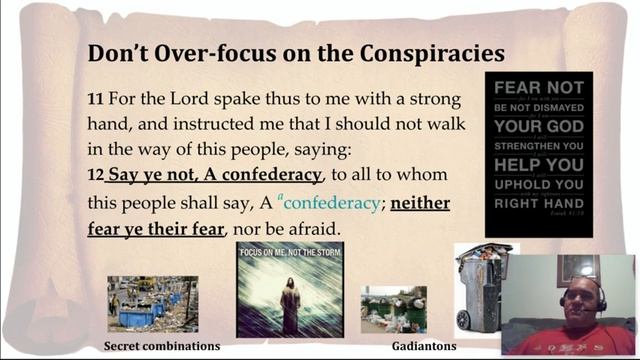 Isaiah Chapters:  Isaiah 8 & 2 Nephi 18  -  Look To The Prophet For An Announcement