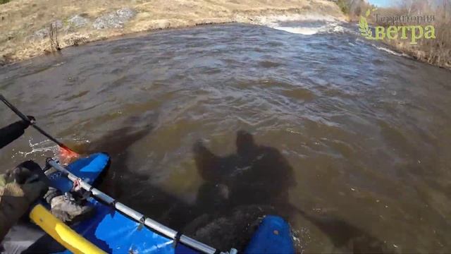 Апрельский сплав по реке Реж 1 день