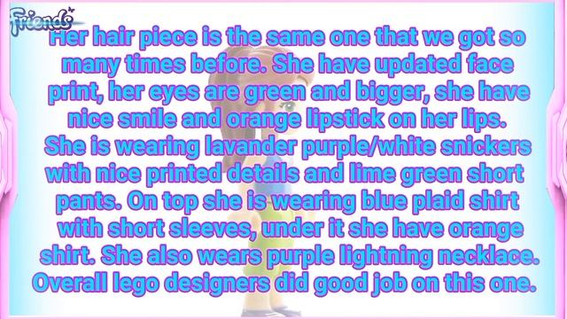 Review: Mia, LEGO Friends 2018, Mia's Tree House Set 41335, Mini Doll Review,