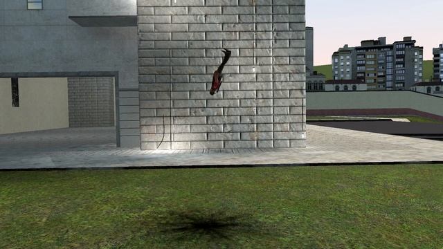 Sniper From Tf2 Slowly Falls Down A Building The Movie