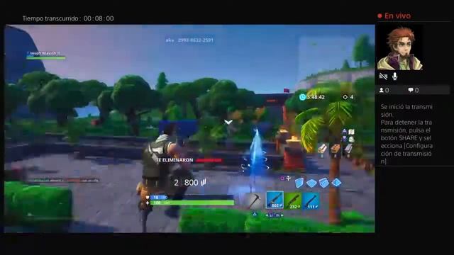 Jugando Fornite Vs El Youtuber Guanako Alfa