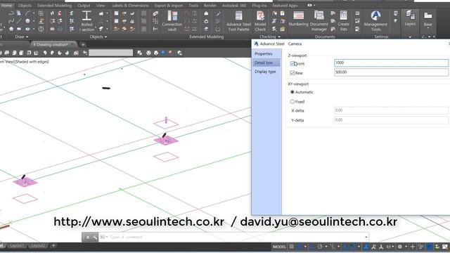 Create GA Drawing Using Camera Menu