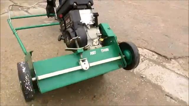 1997 Ryan Ren-O-Thin III 544864R Power Rake For Sale | No-reserve Internet Auction May 24, 2017