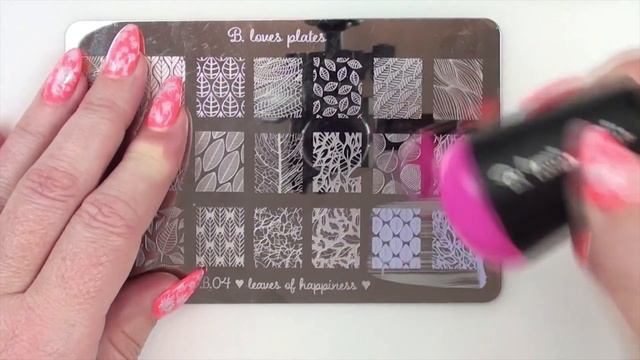 B.loves Plates Spring Break Stamping Polishes