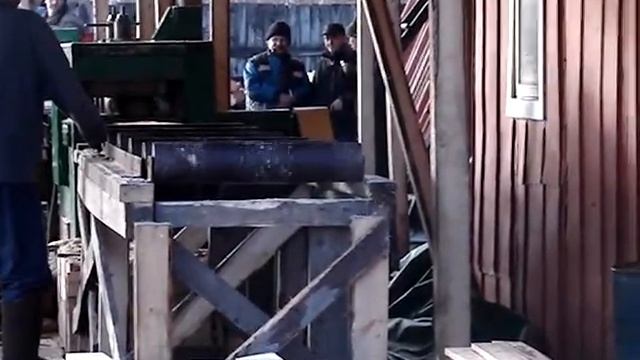 Лесопильное оборудование. Клип 6