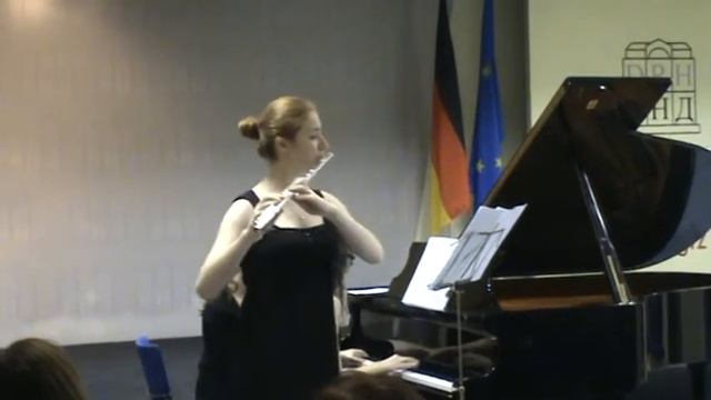 Иоганн Непомук Гуммель. Соната для флейты и фортепиано 23 часть