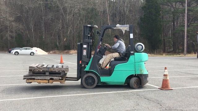 Forklift Practical Driving. No Comments. Just A Video