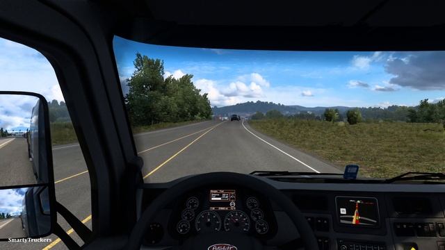 Peterbilt 579 Hi Rise Sleeper | Utility Poles From Colville To Sandpoint