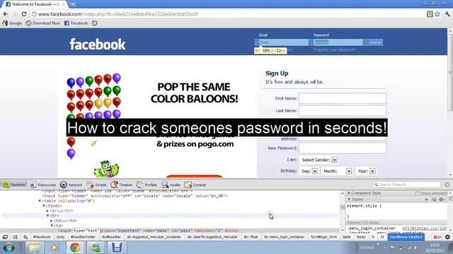 How To Crack Someones Password!
