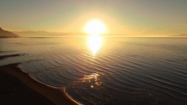 Sunset Overlooking The Great Salt Lake 10-21-21