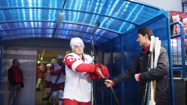 Спартак выходит на раскатку 30.11.2017