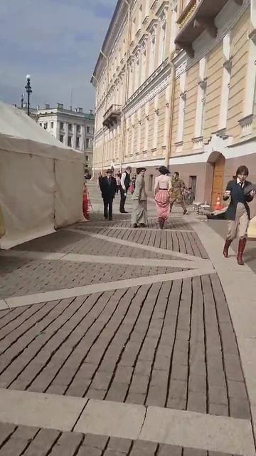 Съёмочной площадка фильма 