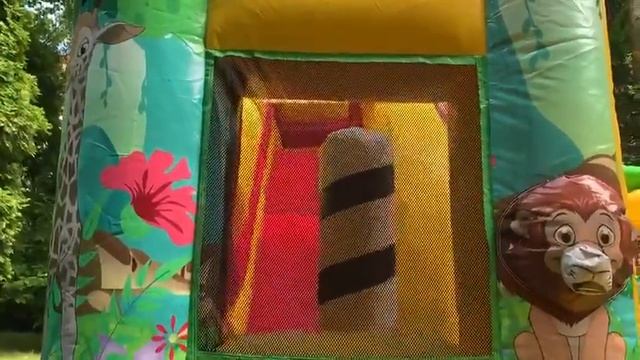 Аренда батута Зверята
