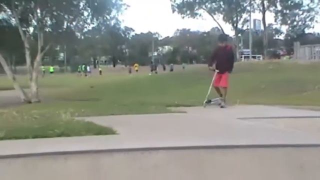 Reverse skateboard movie