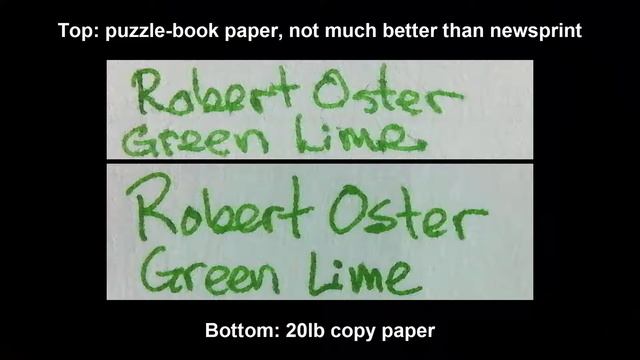 Robert Oster Green Lime