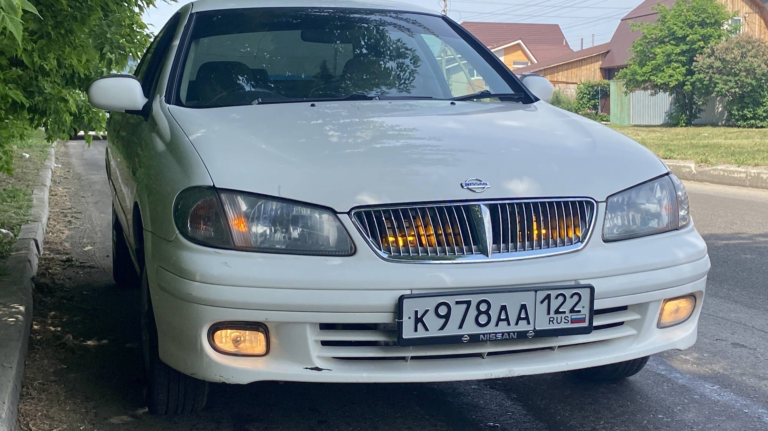 ПТФ и ФСО в два этажа на Nissan Bluebird Sylphy