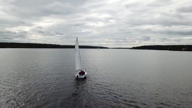 Практические занятия на парусной яхте - Речная школа 