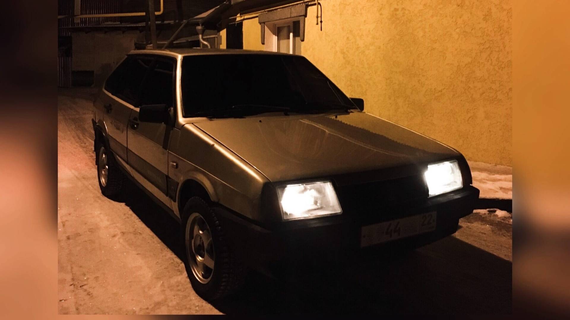 Покрасил, затонировал и занизил! 2109 16valve Ep.2