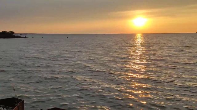 2021 год закат на финском заливе