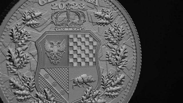 GERMANIA MINT - ALLEGORIES: GALIA & GERMANIA 2 OZ SILVER BU