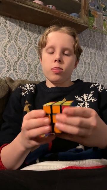 Rubik's Cube Solve Under 1 Minute #shorts